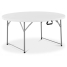 Marbueno Folding Table Resin White D.122x74 cm Catering, Beach & Camping 10530 image1