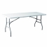 Marbueno Folding Table Resin White 180x74x74 cm Catering, Beach & Camping 10528 image1