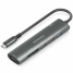 USB Hub Aisens 7 EN 1 Grey 100 W image1