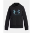 Hooded Sweatshirt for Girls Under Armour Rival Flc Shimmer Hdy Black image4