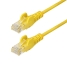 USB Cable Startech N6PAT100CMYLS Yellow 1 m image1