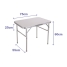 Folding Table Marbueno 75 x 25/60 x 55 cm image2