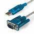 USB Cable DB-9 Startech ICUSB232SM3 Blue 91 cm image1