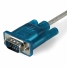 USB Cable DB-9 Startech ICUSB232SM3 Blue 91 cm image3
