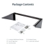 Holder Startech RK619WALLV Black Steel image3