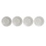 Deep Plate DKD Home Decor White Porcelain 20 x 20 x 3 cm image2