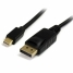 Mini DisplayPort to DisplayPort Cable Startech MDP2DPMM1M           1 m 4K Ultra HD Black image1