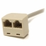 UTP Category 6 Rigid Network Cable Startech RJ45SPLITTER 0,33 m image2