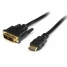 HDMI to DVI adapter Startech HDDVIMM2M            Black (2 m) image1