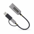 USB Cable Startech C21GA-USB-ETHERNET Grey image2