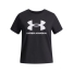Child's Short Sleeve T-Shirt Under Armour Big Logo Black image1