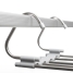 5-in-1 Multiple Trouser Hanger Havser InnovaGoods Stainless steel (Refurbished A) image3