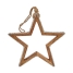 Christmas bauble Krist+ Silver Wood Glitter Star Shape 23 x 2,5 x 40 cm image1