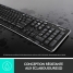 Keyboard and Mouse Logitech 920-003748 Black French AZERTY image6