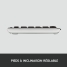 Keyboard and Mouse Logitech 920-003748 Black French AZERTY image4