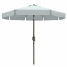 Marbueno Umbrella Steel 8 Ribs D300 cm Polyester White Garden, Pool, Terrace 10489 image1