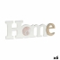 Photo frame Gift Decor Home White Brown MDF Wood (6 Units) image1