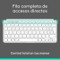 Keyboard Logitech 920-012974 White Grey QWERTY image3