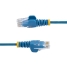 UTP Category 6 Rigid Network Cable Startech N6PAT25CMBLS Blue 25 cm image4