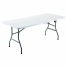 Marbueno Folding Table Resin White 152x70x74 cm Rectangular for Outdoor and Camping image1
