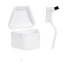 Denture Set Berilo White polypropylene (12 Units) image2