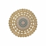 Carpet DKD Home Decor Brown Multicolour (150 x 150 x 0,75 cm) image1