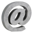 Letter Grey 20 x 4 cm Wood image1