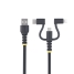 USB Cable Startech RLTCUB1MBK Black 1 m image5