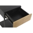Nightstand DKD Home Decor Golden 35 x 40 x 55 cm Black Metal Wood image4