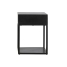 Nightstand DKD Home Decor Golden 35 x 40 x 55 cm Black Metal Wood image2