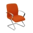Reception Chair Caudete Piqueras y Crespo BALI305 Dark Orange image1