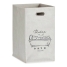 Multi-purpose basket Berilo Relax Bath White Cardboard 60 L 35 x 57 x 35 cm Foldable image1