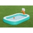 Bestway Inflatable Kids Pool Basketball Game 251x168x102 cm +3 Years Garden 54445 image2
