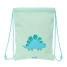 Backpack with Strings Safta Dino Green 26 x 34 x 1 cm image1