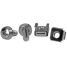 Holder Startech CABSCREWM6 Silver Stainless steel (50 Units) image5