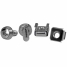 Holder Startech CABSCREWM6 Silver Stainless steel (50 Units) image1