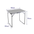 Folding Table Marbueno 80 x 70 x 60 cm Multicolour image2