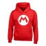 Unisex Hoodie Super Mario Badge Red image1