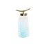 Vase DKD Home Decor Blue Golden Metal Crystal Mediterranean 19 x 15 x 33 cm image1