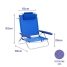 Folding Chair Marbueno Blue 61 x 82 x 68 cm image2