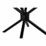 Dining Table DKD Home Decor 127 x 127 x 75 cm Natural Black Metal Aluminium Mango wood image3