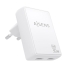 Wall Charger Aisens ASCH-30W2P075-W White 30 W image1