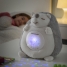 Hedgehog Soft Toy with White Noise and Nightlight Projector Spikey InnovaGoods image2