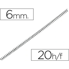 Metal spiral Q-Connect Yosan Black