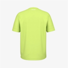Men’s Short Sleeve T-Shirt Head Slice II Lime green Padel
