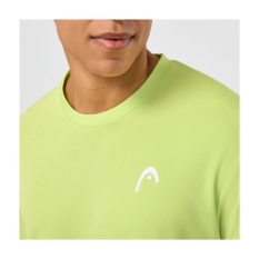 Men’s Short Sleeve T-Shirt Head Slice II Lime green Padel