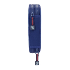 Double Pencil Case Harry Potter Captain Navy Blue 12.5 x 19.5 x 4 cm Double Pencil Case 29 Pieces