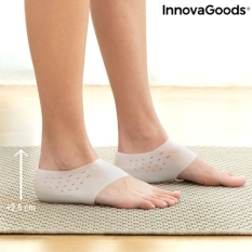 Silicone Gel Heel Lift Insoles Elivate InnovaGoods IG815899 (Refurbished A)