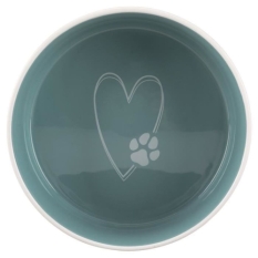Dog Feeder Trixie White Turquoise 1,4 L