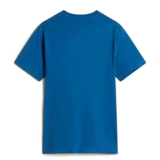 Child's Short Sleeve T-Shirt Vans Left Chest True Blue Navy Blue